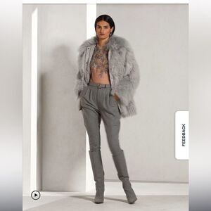 Ralph Lauren Collection * Fall 2023 Grey Harrison Flannel Jodhpur Pant